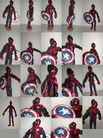 Civil War Spider-man (Marvel Civil War) Custom Action Figure