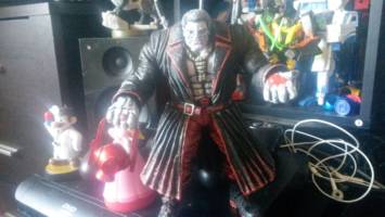 Solomon Grundy (Dark Horse) Custom Action Figure [Red Lantern Solomon General]