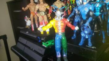 Dc Lantern Clive Sinclair AKA "Spectrum" (Wrestling) Custom Action Figure