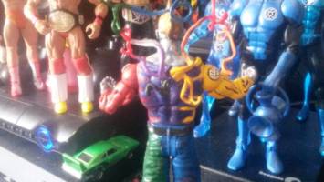 Dc Lantern Clive Sinclair AKA "Spectrum" (Wrestling) Custom Action Figure