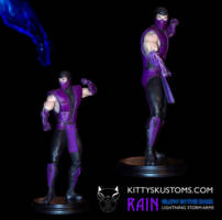 Rain (Mortal Kombat) Custom Statue / Bust [Kitty's Kustoms Mortal Kombat Rain]