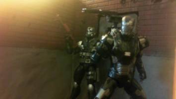 Alleyway Diorama (Original) Custom Diorama / Playset [Diorama with figures]