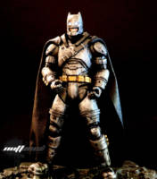 Batman v Superman Armored Batman (LED Eyes) (DC Universe) Custom Action Figure