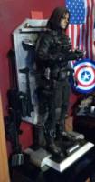 Winter Soldier's Arsenal wall/ Figure Display Stand (Captain America) Custom Diorama / Playset