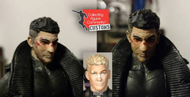 Netflix Punisher (Daredevil tv series) (Marvel Select) Custom Action Figure