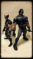 X-Force Wolverine/X-Force Warpath (X-Men) Custom Action Figure