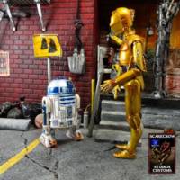C-3po & R2-d2 (Star Wars) Custom Action Figure