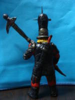 Orcs Of The Evil-eye Lieutenant (figurine)No.3 (Lord of the Rings) Custom Miniature / Figurine [Back View]