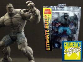 Ultimate Hulk (Marvel Select) Custom Action Figure [Before and After Ultimate Hulk by Chimeras Customs]