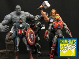 Ultimate Hulk (Marvel Select) Custom Action Figure [Money shot Ultimate Hulk by Chimeras Customs]