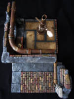 Secret Sewer Lair III: Dojo (Teenage Mutant Ninja Turtles) Custom Diorama / Playset