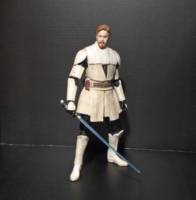 Clone General Obi Wan Kinobi (Star Wars Clone Wars) Custom Action Figure