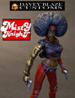 Misty Knight : Heroes For Hire (Marvel) Custom Action Figure [Misty Knight Custom Action Figure by Davey Blaze Customs]