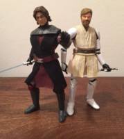 Obi-Wan & Anakin [Clone Wars] (Star Wars) Custom Action Figure