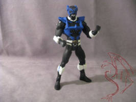 Psycho Blue (Power Rangers) Custom Action Figure