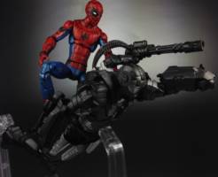 Civil War Spiderman (Marvel Universe) Custom Action Figure