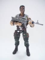 John Matrix (Commando) Custom Action Figure [John Matrix custom action figure with rifle]