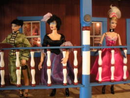 Silver Dollar Saloon in 1/6th Scale (Western) Custom Diorama / Playset