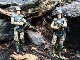 Finnick Odair as Colonial Marine (Aliens) Custom Action Figure [Finnick Odair as Colonial Marine]