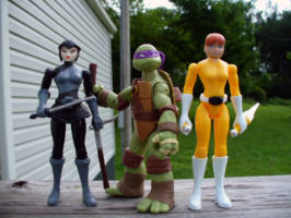 Oroku Karai and April O'neil (Teenage Mutant Ninja Turtles) Custom Action Figure