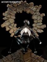 Spider-Man (Symbiote Black Costume) (Marvel Legends) Custom Action Figure