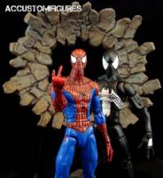 Spider-Man (Symbiote Black Costume) (Marvel Legends) Custom Action Figure