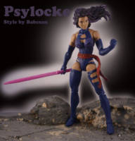 Psylocke (X-Men Apocalypse movie) (Marvel Legends) Custom Action Figure