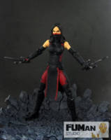 Marvel Elektra Daredevil Netflix (Marvel Legends) Custom Action Figure