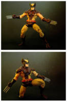 Wolverine Brown Costume (Marvel Universe) Custom Action Figure