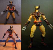 Wolverine Brown Costume (Marvel Universe) Custom Action Figure