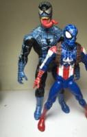 The American Spider-Man 1.0 (Marvel Legends) Custom Action Figure [American spider and spider venom]
