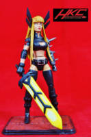 Magik (Marvel Now! Uncanny X-men) with Glow in the dark eyes (Marvel Universe) Custom Action Figure