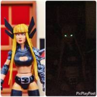 Magik (Marvel Now! Uncanny X-men) with Glow in the dark eyes (Marvel Universe) Custom Action Figure
