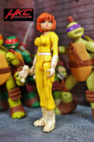 April O'neil neo classic suit (Playmates/Nickelodeon style) (Teenage Mutant Ninja Turtles) Custom Action Figure