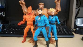Fantastic Four (Reed/Sue/Johnny/Thing/She-Hulk) (Marvel Legends) Custom Action Figure