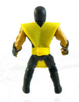 Retro Kombat FIRE NINJA (Mortal Kombat) Custom Action Figure [Fire Ninja - Loose Back]