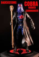 COBRA Hooded COBRA COMMANDER & Retaliation 6" 1:12TH SCALE (G.I. Joe) Custom Action Figure [CUSTOM GI JOE MARVEL LEGENDS BLACK SERIES STYLE 6" INCH COBRA MILITARY HOODED COMMANDER 1:12th SCALE]