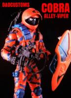 COBRA ALLEY-VIPER 6" 1:12th Scale (G.I. Joe) Custom Action Figure [CUSTOM GI JOE MARVEL LEGENDS BLACK SERIES STYLE 6" INCH COBRA ALLEY-VIPER 1:12th SCALE]