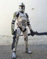 Battle damaged Clone Sergeant (Star Wars) Custom Action Figure