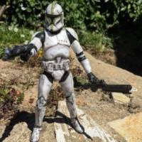 Battle damaged Clone Sergeant (Star Wars) Custom Action Figure [Incoming Klankers!]