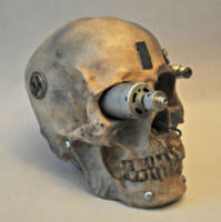 Bionic Skull (Warhammer) Custom Statue / Bust