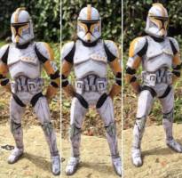Battle damaged Clone Commander (Star Wars) Custom Action Figure