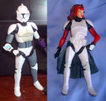 ARC Trooper (Female) (Star Wars) Custom Action Figure