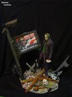 TDK - The Joker with Diorama (Batman - Movie Style) Custom Diorama / Playset
