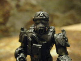 Mysterious Heavy Marine (Fallout) Custom Miniature / Figurine