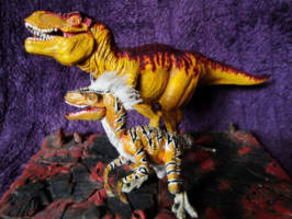Primal Rage: Talon and cubs (Primal Rage) Custom Other