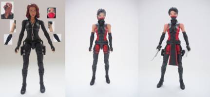 Elektra (Daredevil Netflix) (Marvel Legends) Custom Action Figure