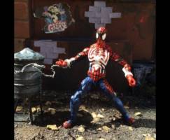 Spiderman (PS4) (Marvel Legends) Custom Action Figure