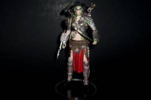Zaf'el the Hybrid Huntress (Predator) Custom Action Figure