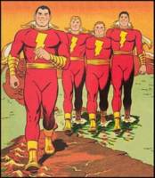 LIEUTENANT MARVELS: Fat Marvel, Tall Marvel, Hill Billy Marvel (DC Direct) Custom Action Figure